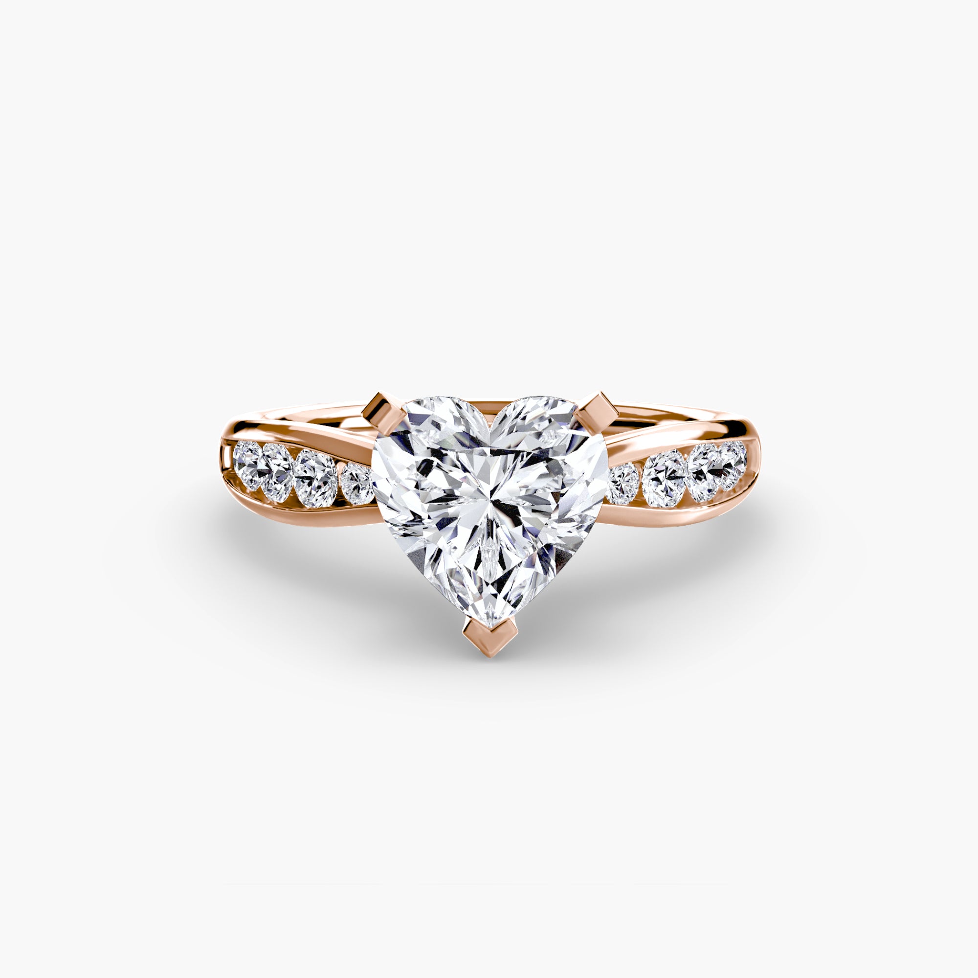 Channel Set Diamond Ring