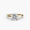 Solitaire Round Diamond Ring