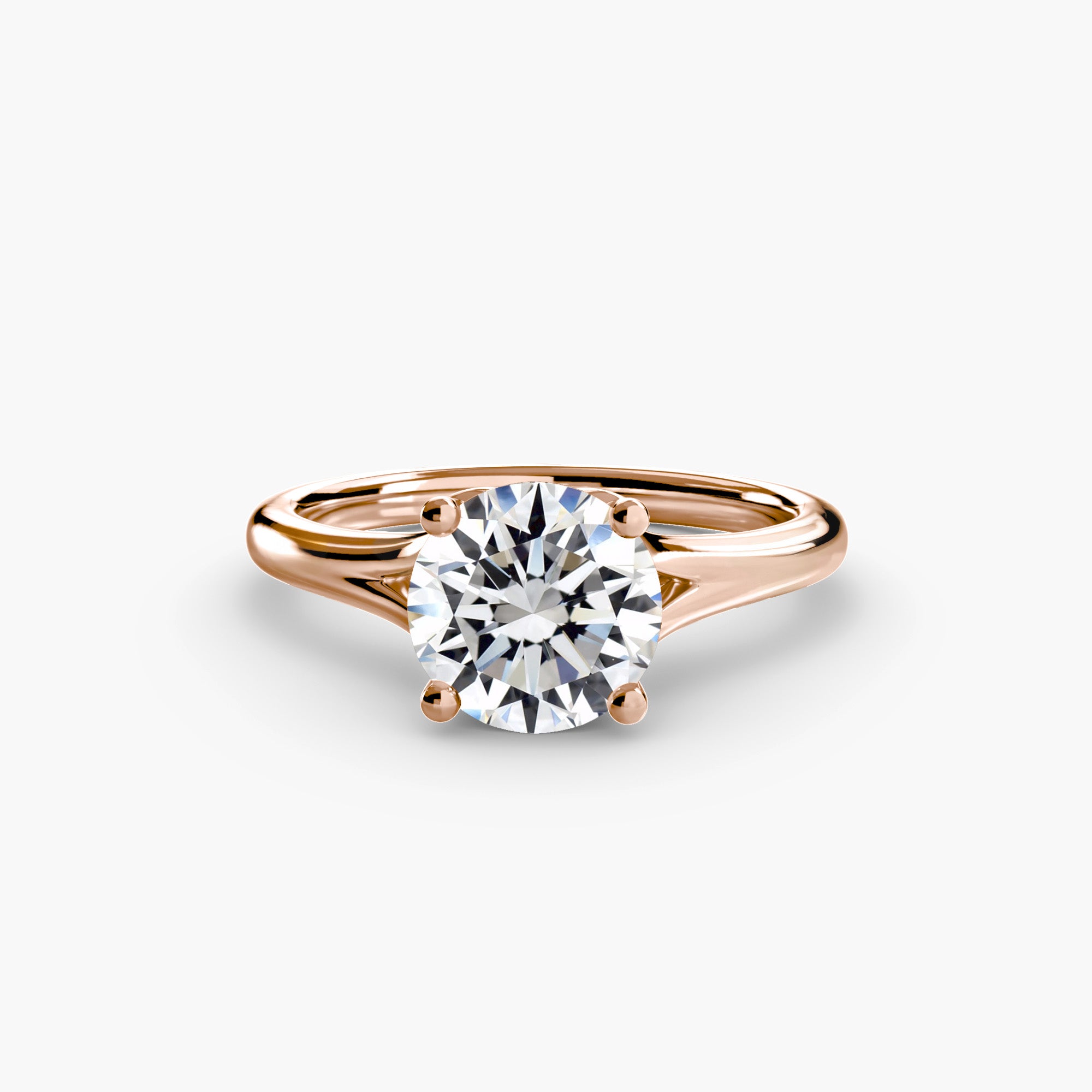 Flordal Basket Round Diamond Ring