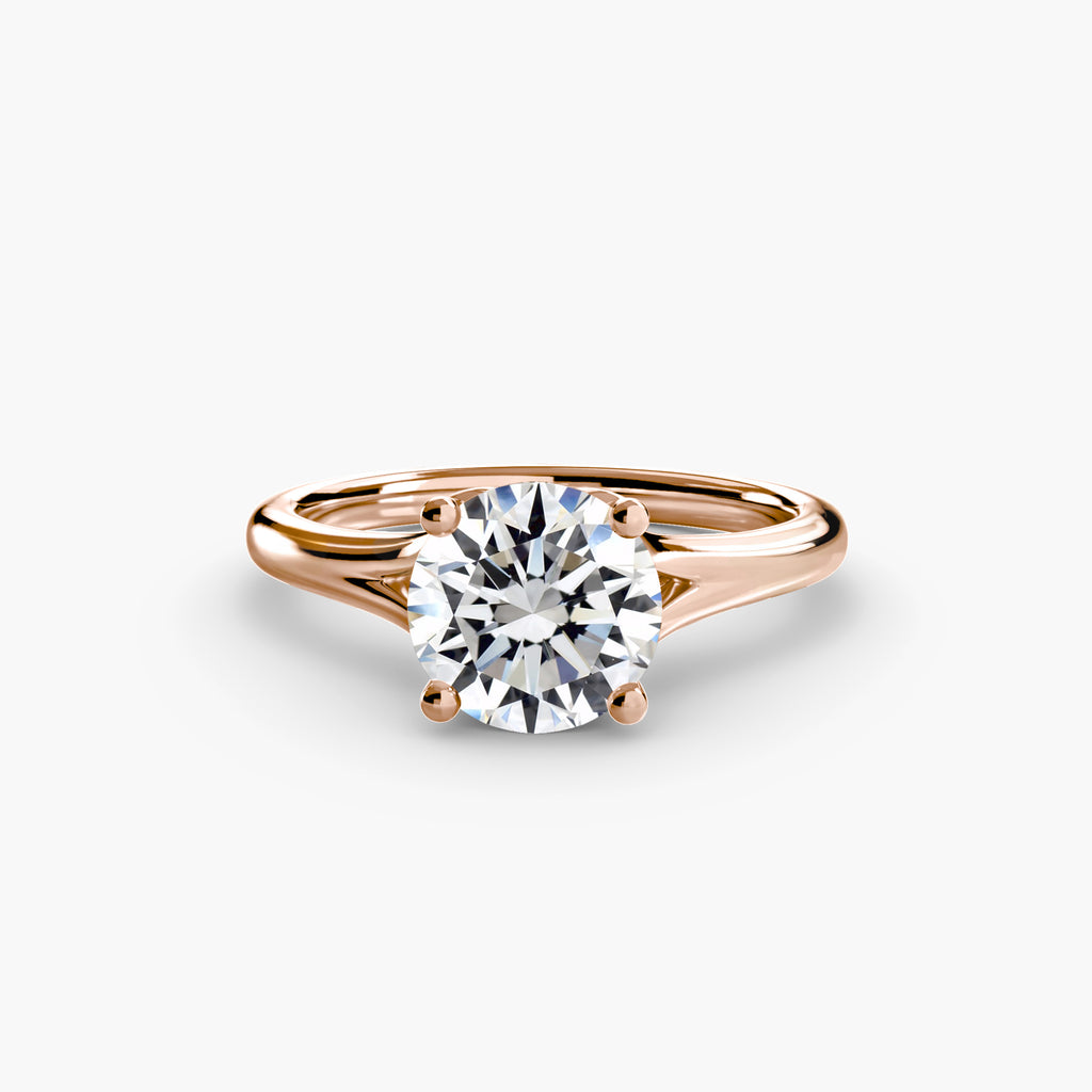 Flordal Basket Round Diamond Ring