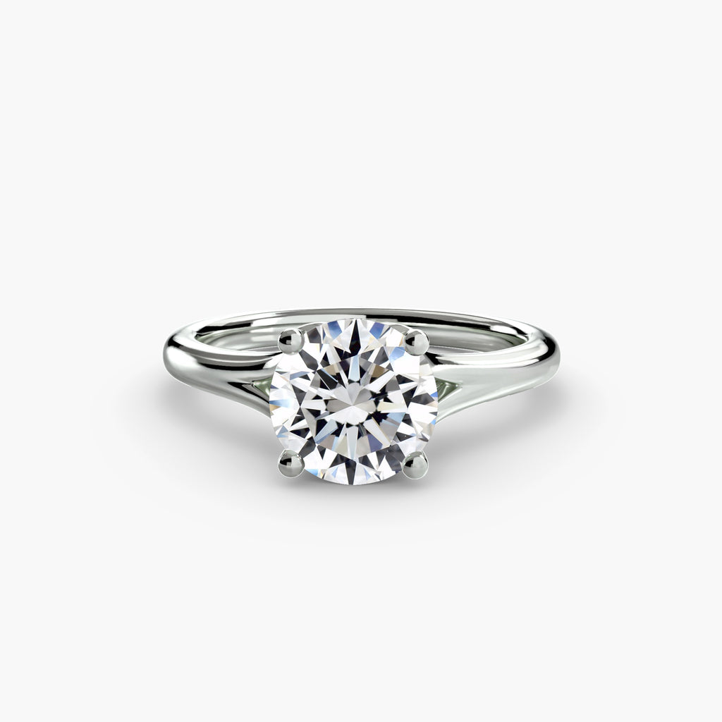 Flordal Basket Round Diamond Ring