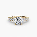 Graduated Accent Diamond Ring
