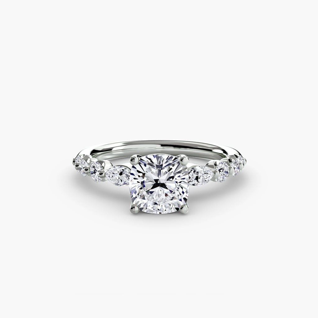 Tiered Accent Diamond Ring