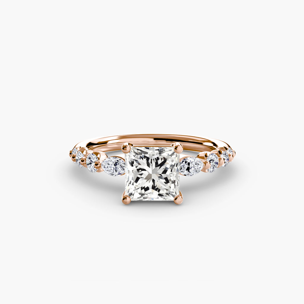 Tiered Accent Diamond Ring