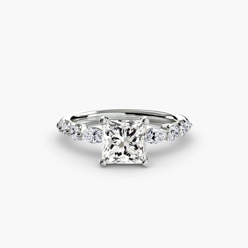 Tiered Accent Diamond Ring