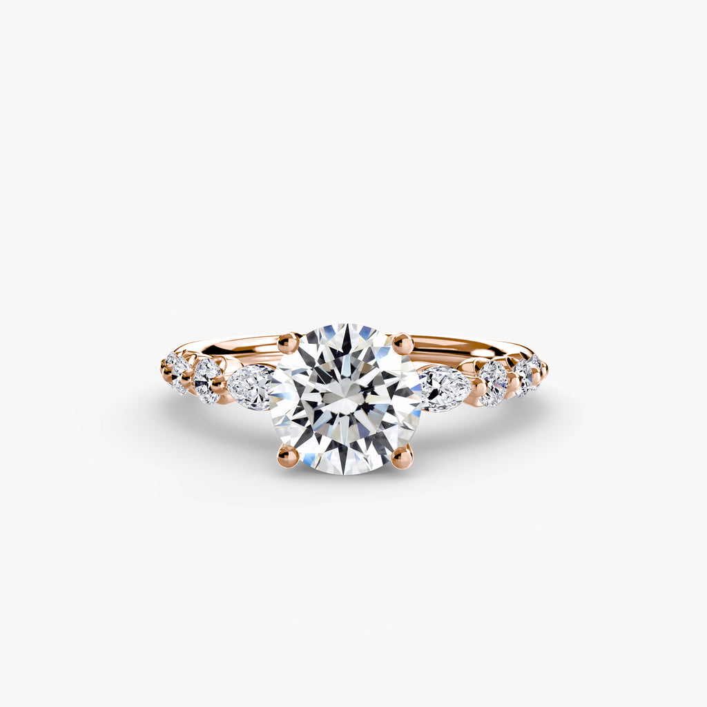 Tiered Accent Diamond Ring