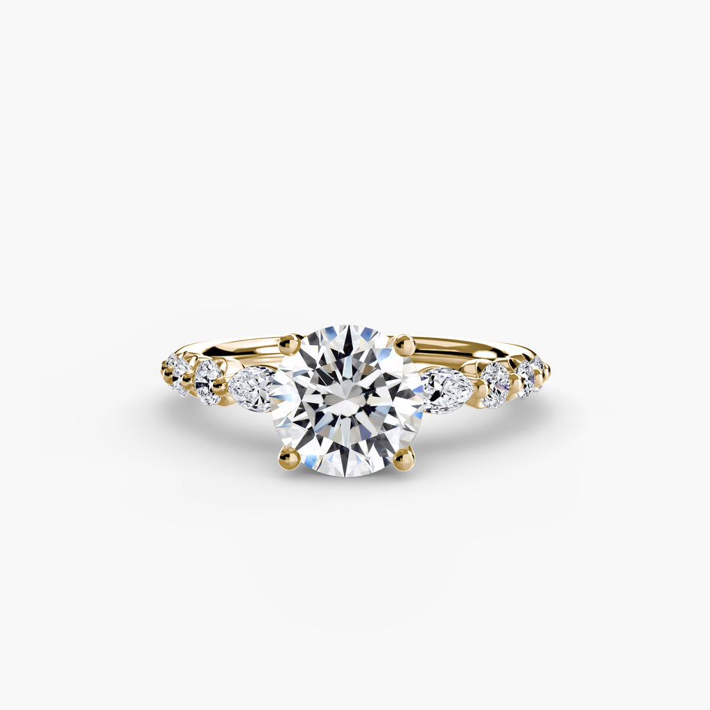 Tiered Accent Diamond Ring