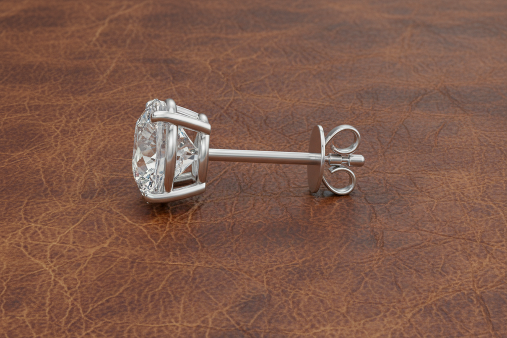 Diamond Stud Earrings