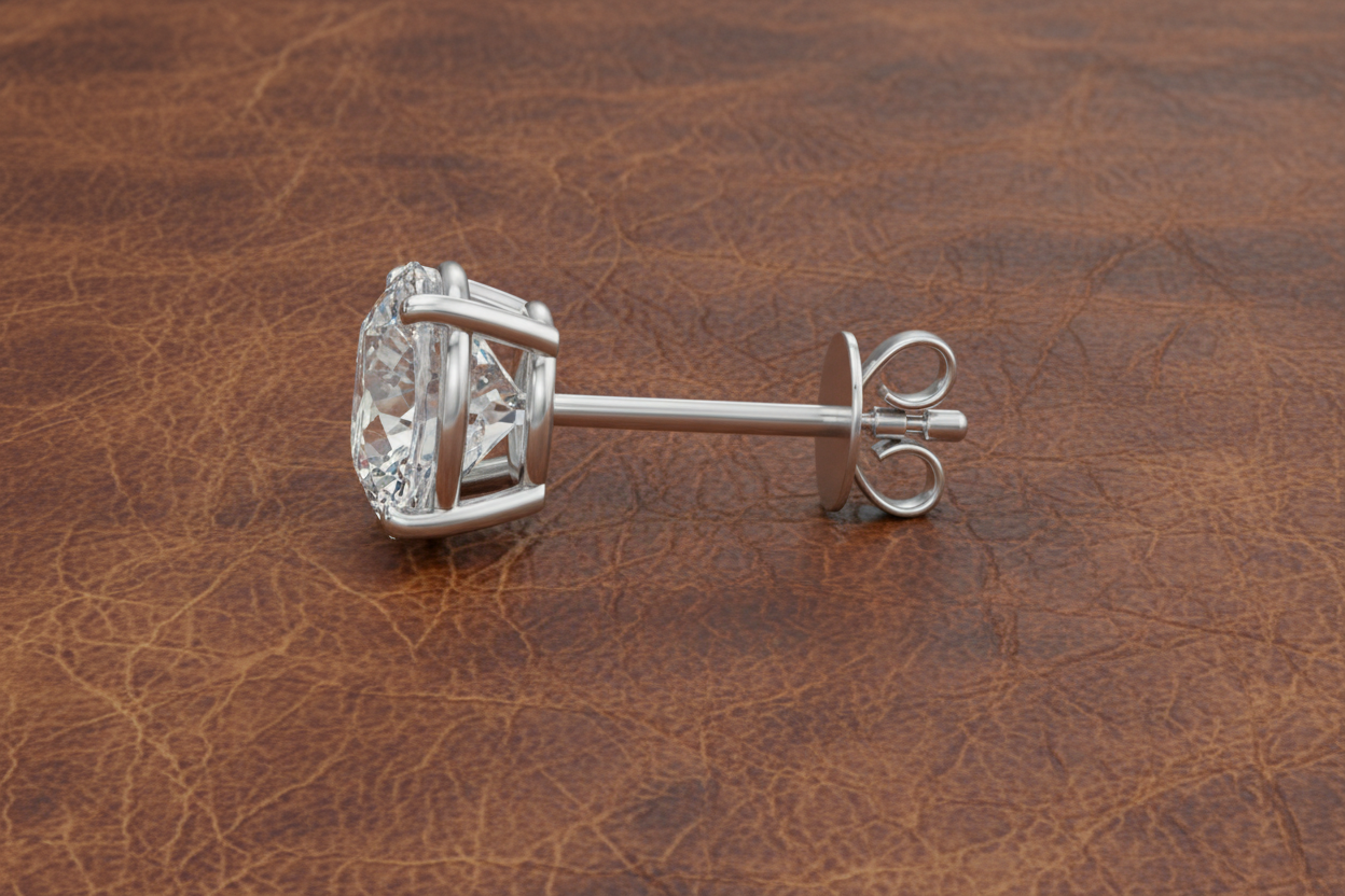 Diamond Stud Earrings