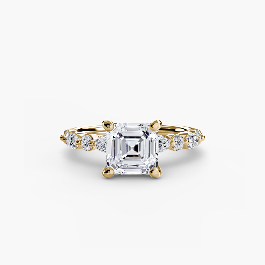 Marquise Diamond Band Ring