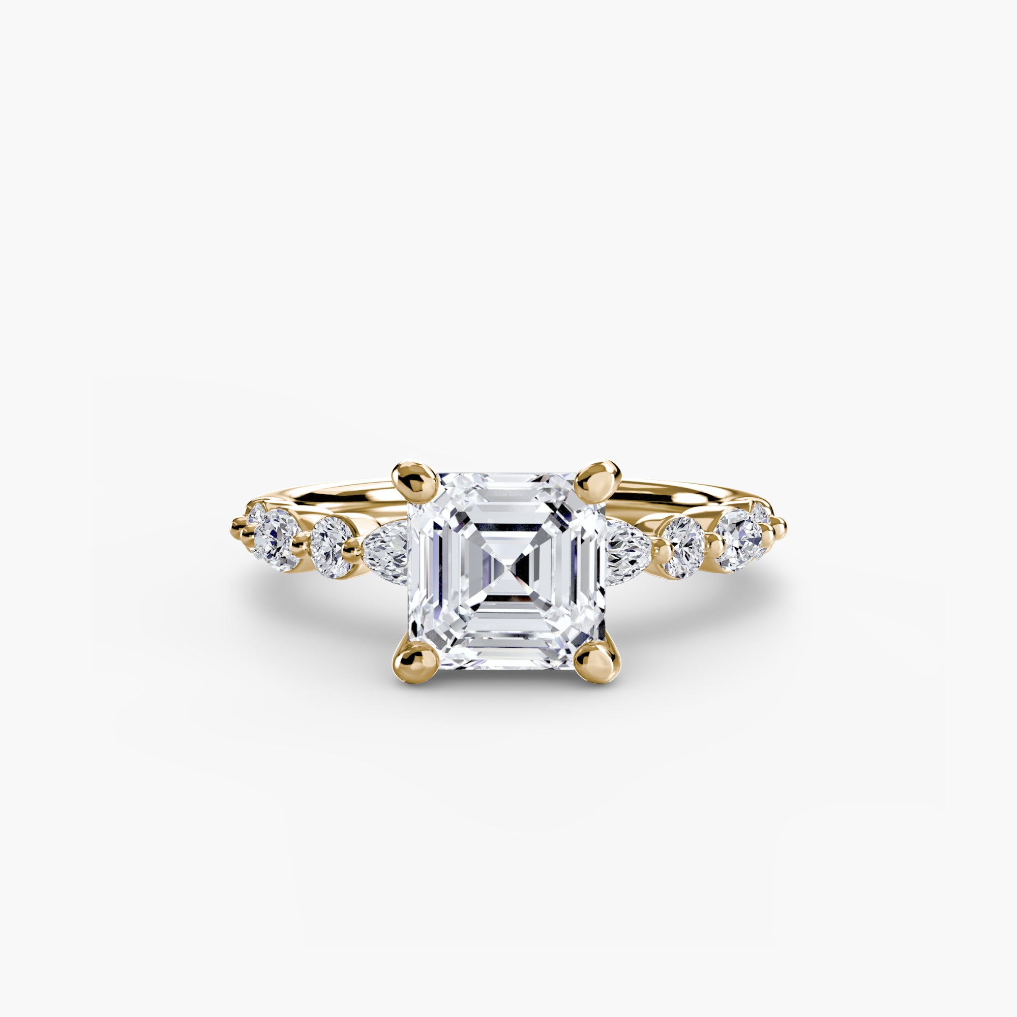 Marquise Diamond Band Ring