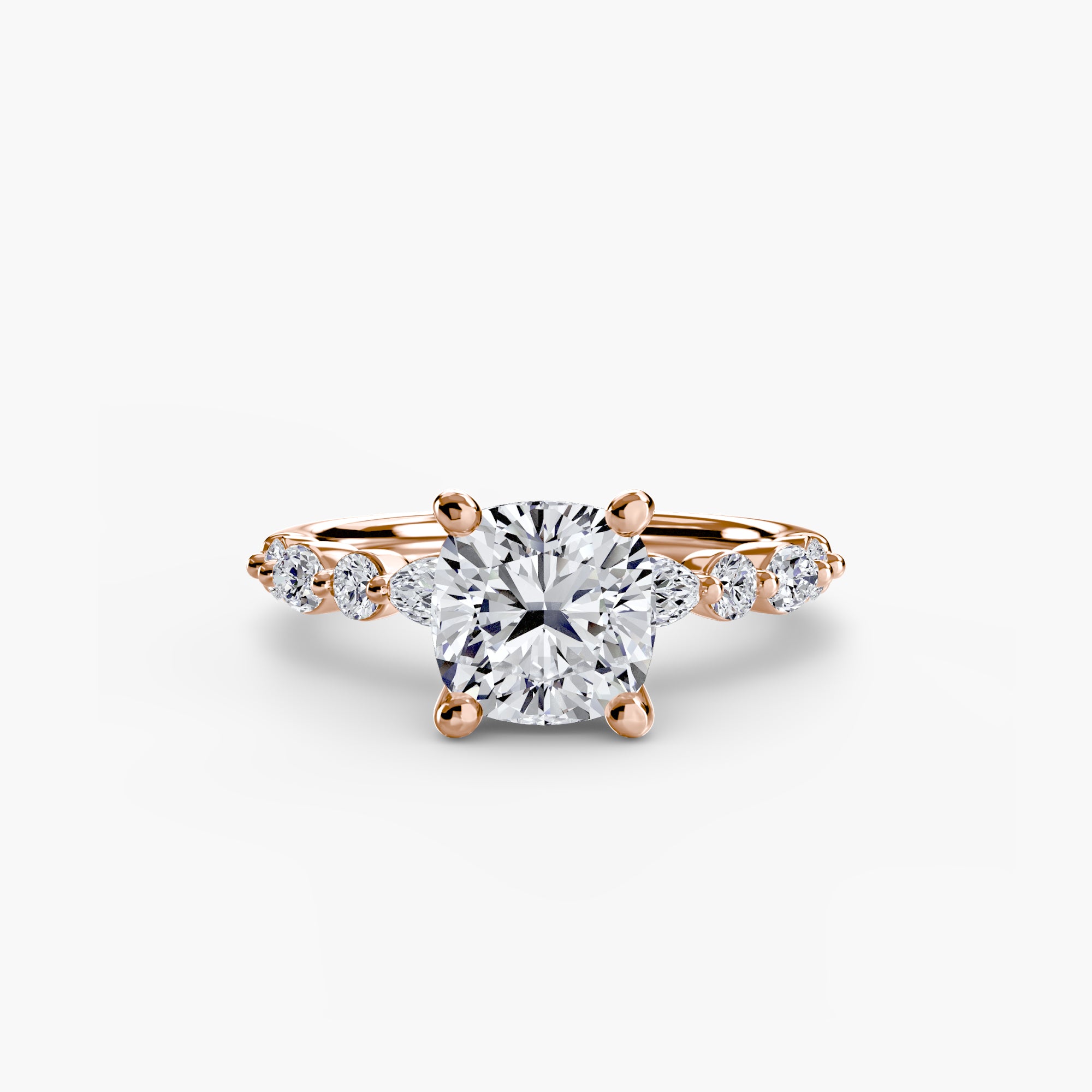 Marquise Diamond Band Ring