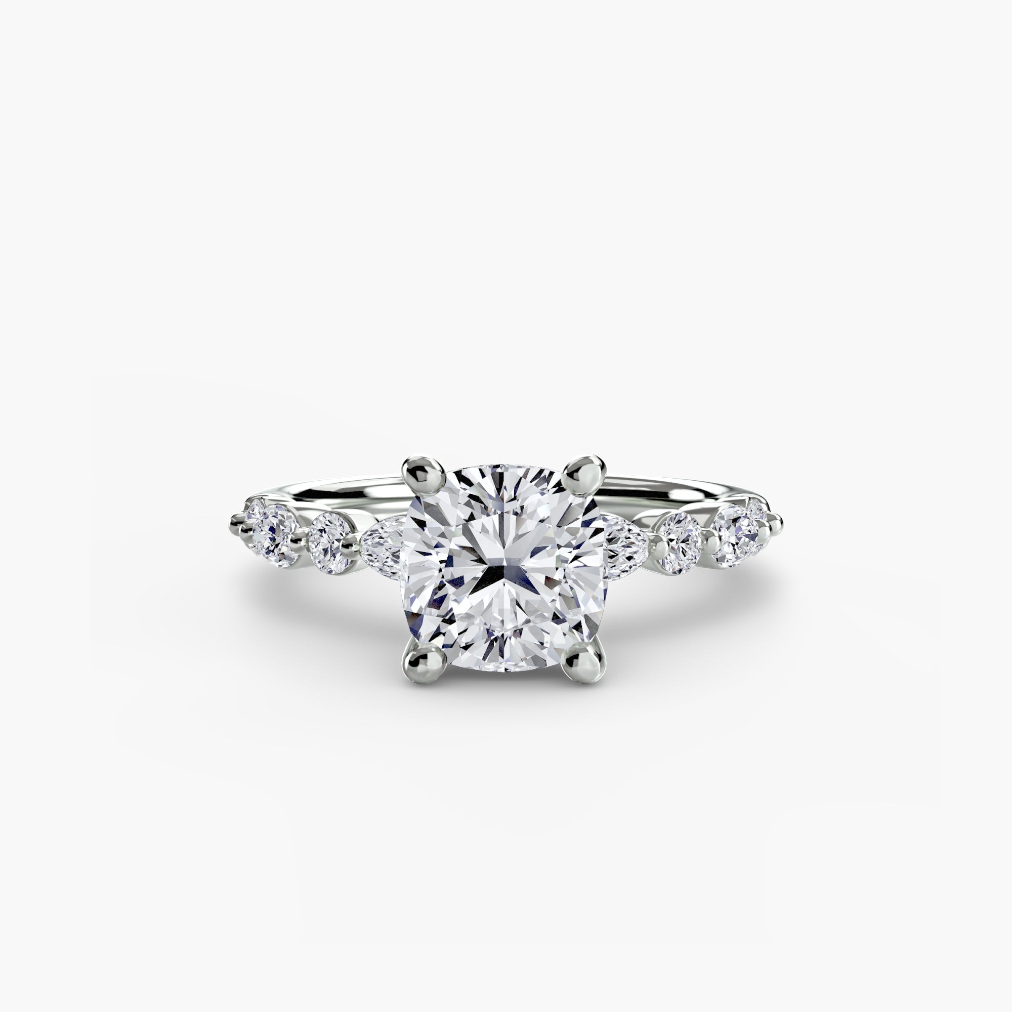Marquise Diamond Band Ring