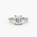 Marquise Diamond Band Ring