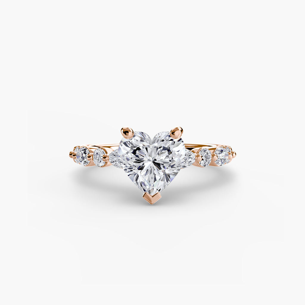 Marquise Diamond Band Ring