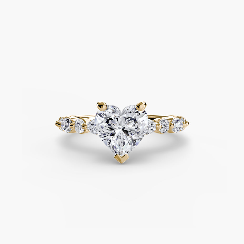 Marquise Diamond Band Ring