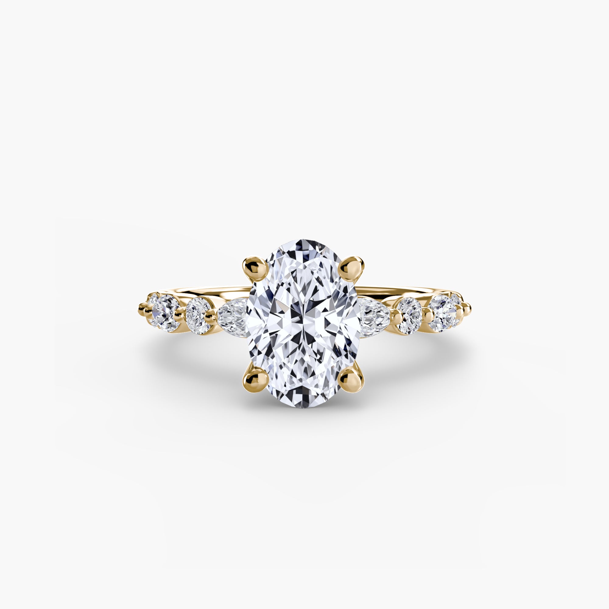 Marquise Diamond Band Ring