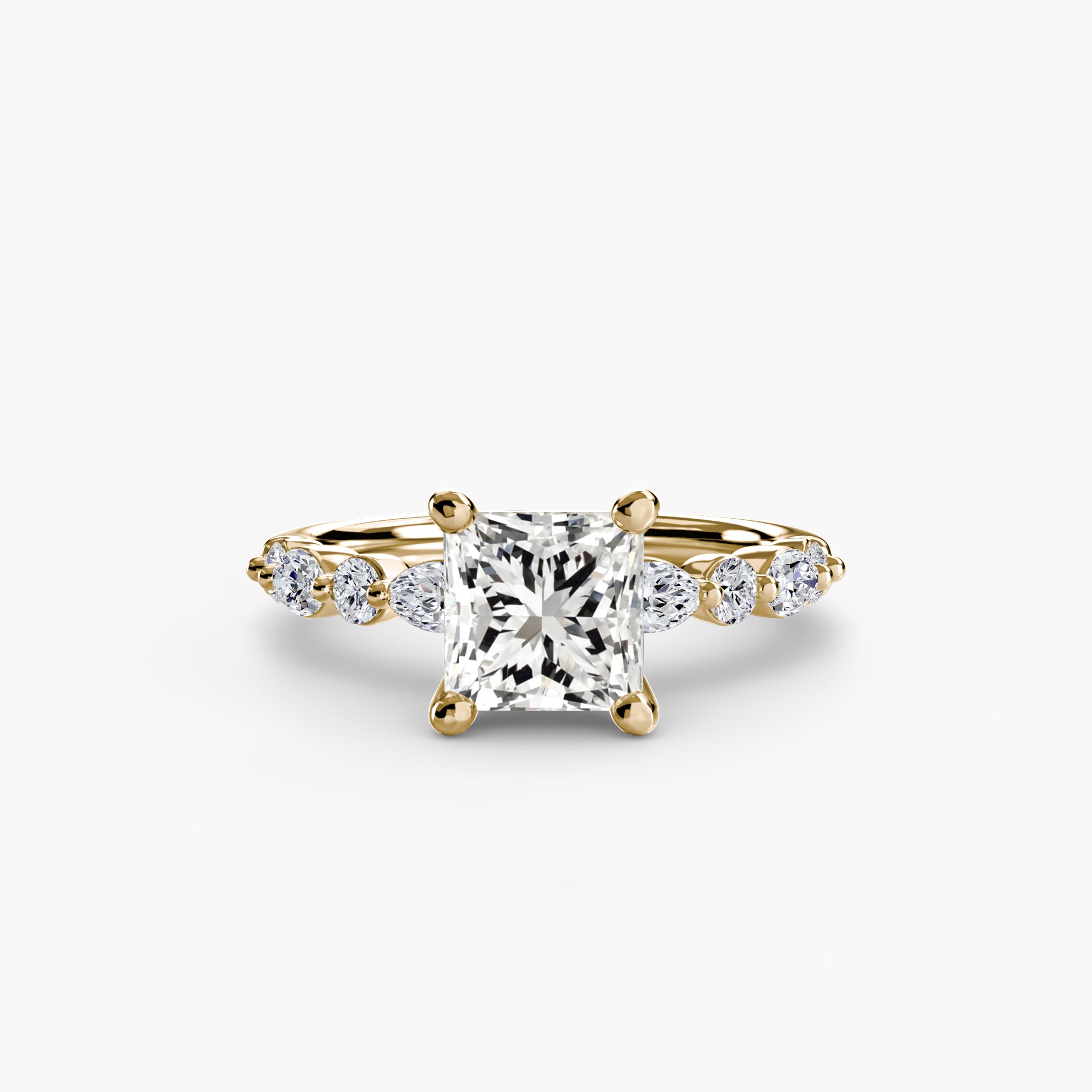 Marquise Diamond Band Ring
