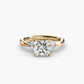 Marquise Side Stone Diamond Ring